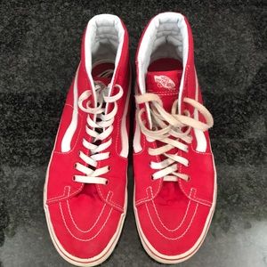 Men’s Vans high top sneakers